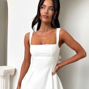 BRANSLEY DRESS - WHITE